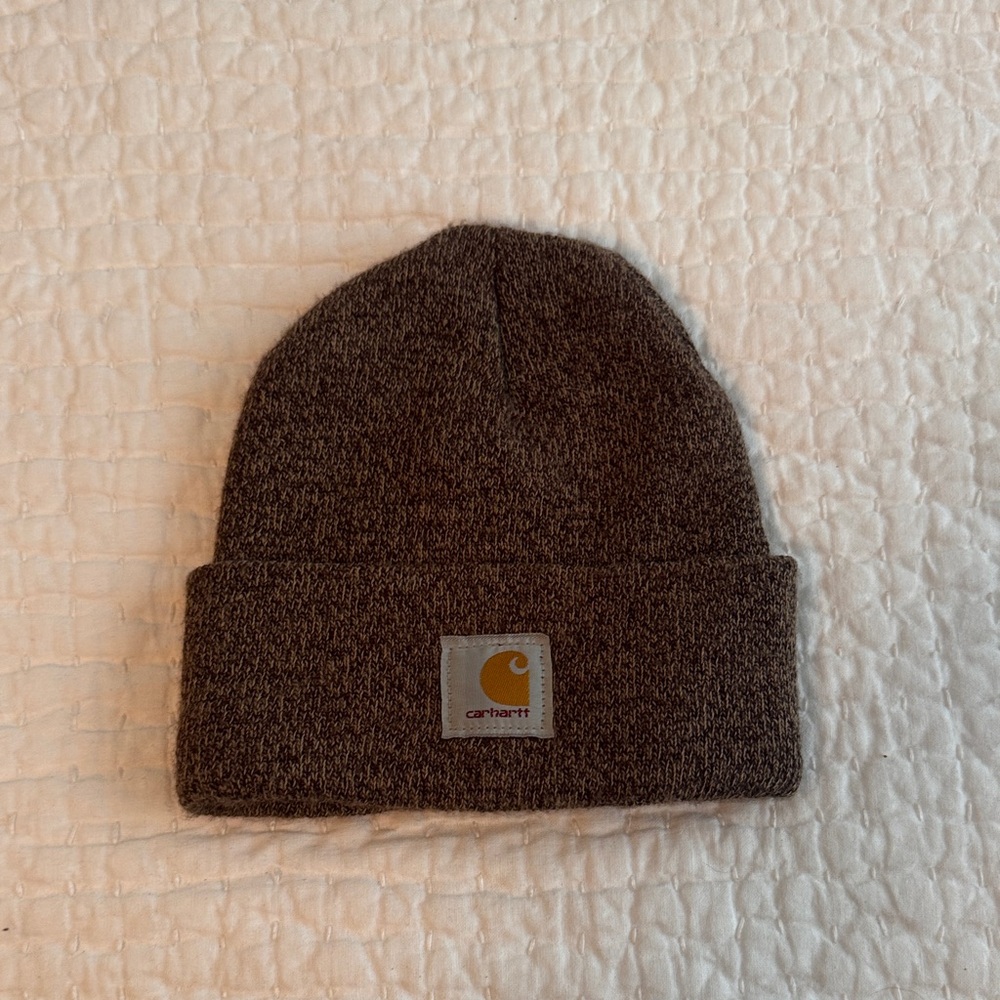 Carhartt Dark Brown Knit Beanie